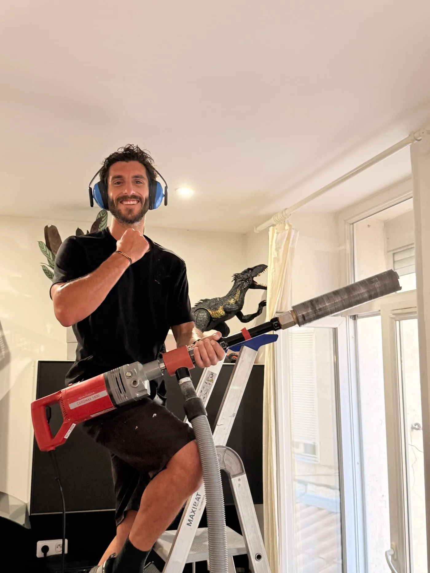 Baptiste Guarrato, fondateur de BAT CLIM ELEC à Marseille
